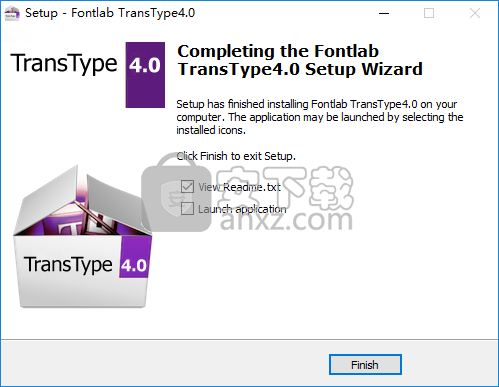 transtype For windows(字体格式转换工具)