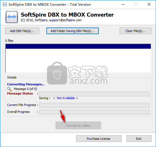 SoftSpire DBX to MBOX Converter(DBX到MBOX转换器)