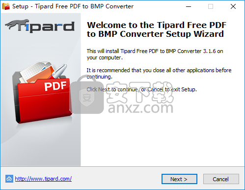 Tipard Free PDF to BMP Converter(PDF转BMP工具)