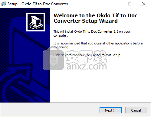 Okdo Tif to Doc Converter(Tif换Doc转换器)