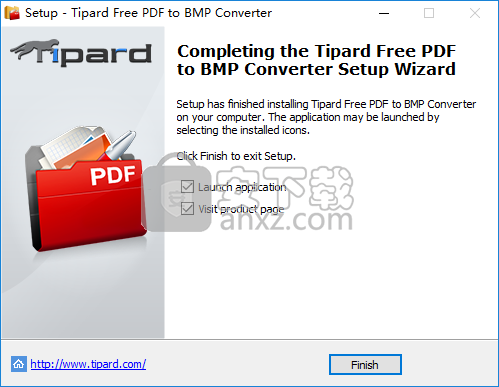 Tipard Free PDF to BMP Converter(PDF转BMP工具)