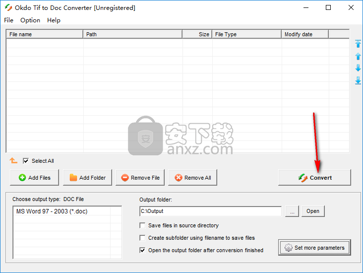 Okdo Tif to Doc Converter(Tif换Doc转换器)