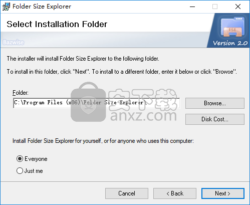 Folder Size Explorer(文件夹大小查看软件)