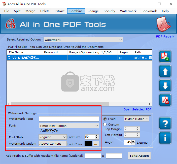 Apex All in One PDF Tools(多功能PDF工具箱)