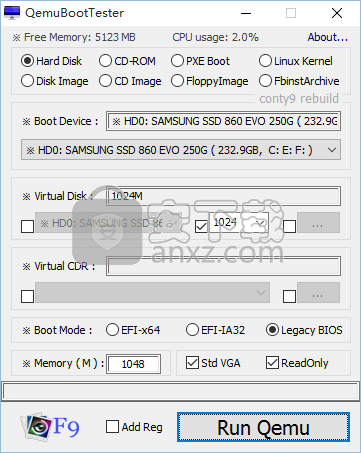 QemuBootTester(启动镜像测试工具)