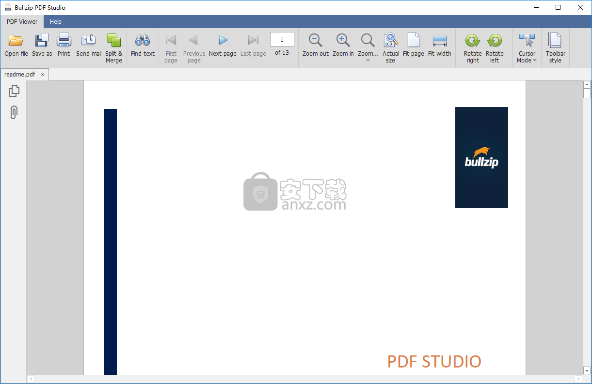 Bullzip PDF Studio(pdf阅读器)