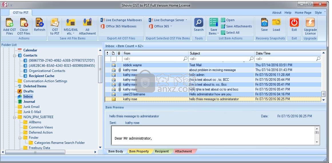 Shoviv OST to PST(OST转PST工具)