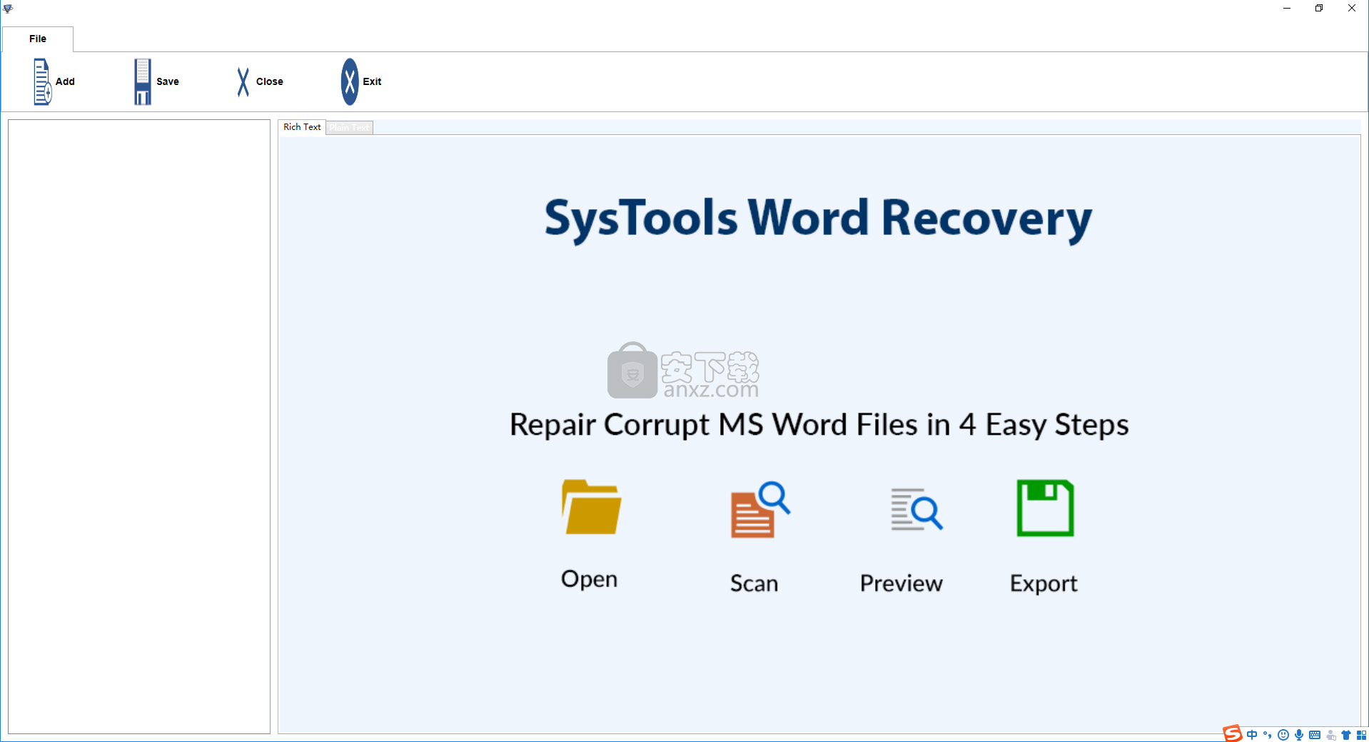 SysTools Word Recovery(Word修复软件)