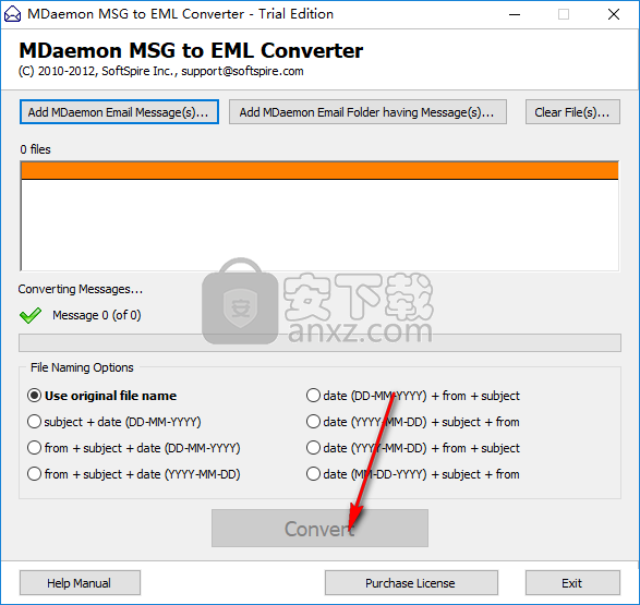 MDaemon MSG to EML Converter(MSG转换为EML)