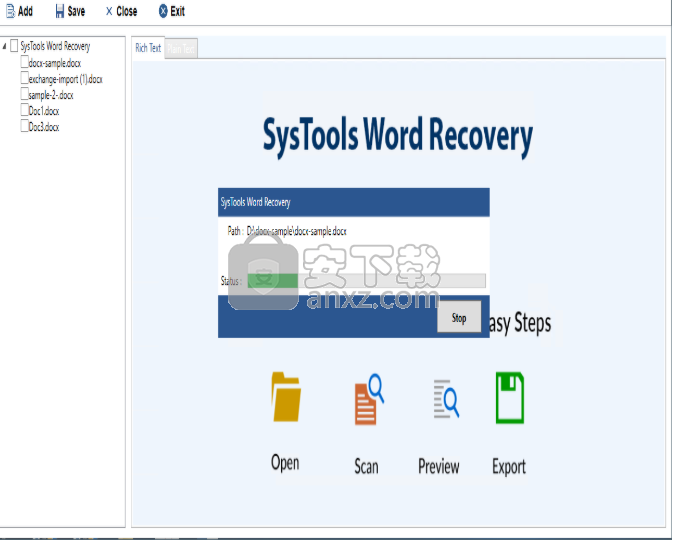 SysTools Word Recovery(Word修复软件)