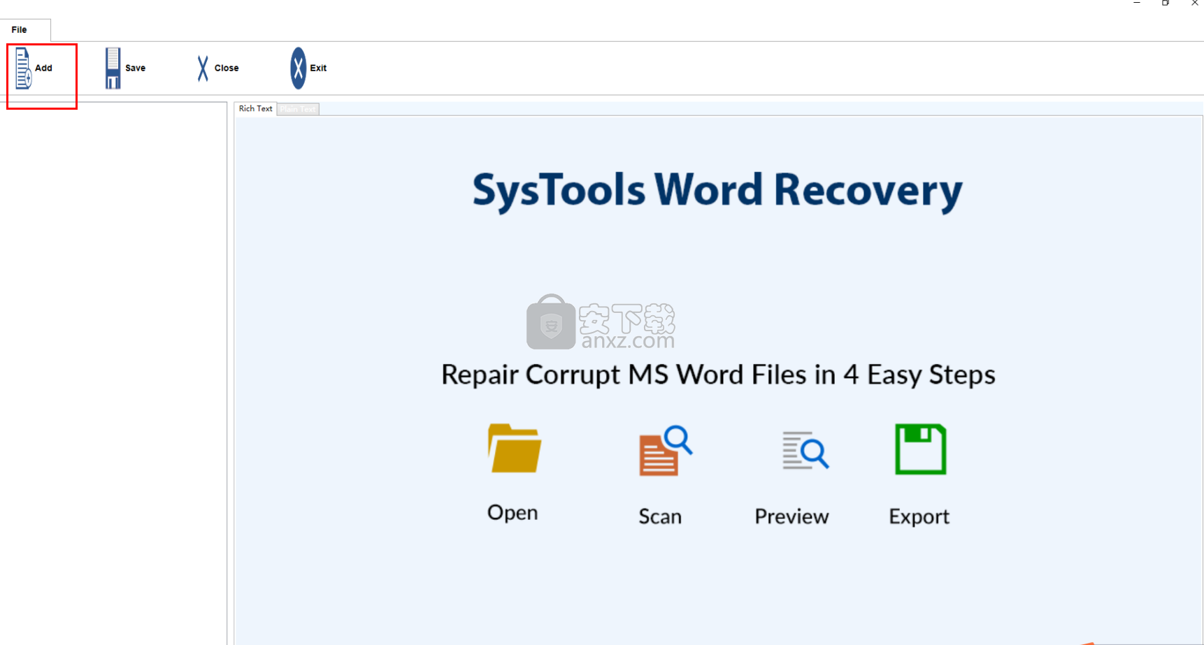 SysTools Word Recovery(Word修复软件)