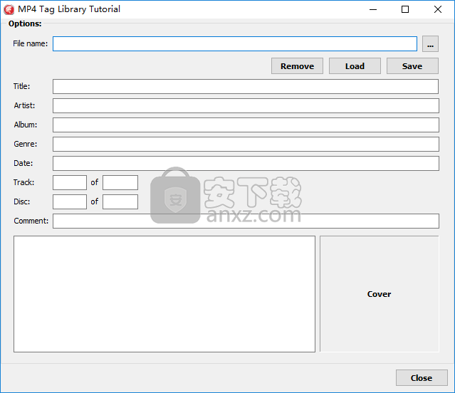 MP4 Tag Library(MP4标签管理工具)