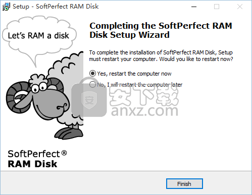 SoftPerfect RAM Disk(创建虚拟内存盘)