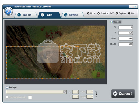 Free Flash to HTML5 Converter(FLASH转HTML5转换器)