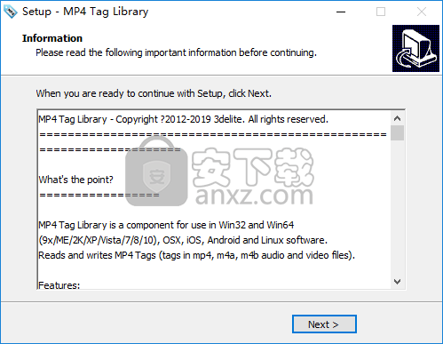 MP4 Tag Library(MP4标签管理工具)