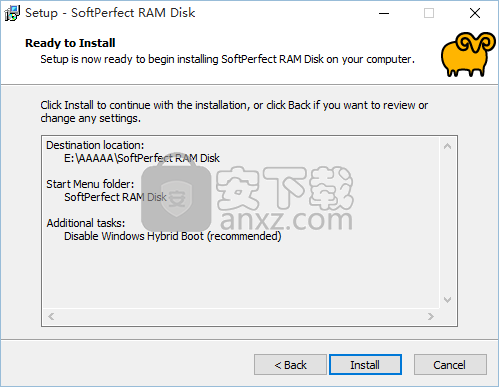 SoftPerfect RAM Disk(创建虚拟内存盘)