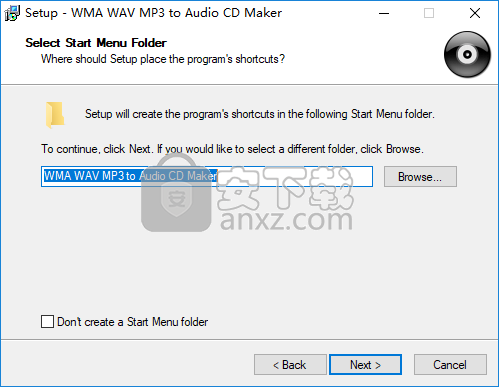 WMA WAV MP3 to Audio CD Maker(音频CD制作软件)