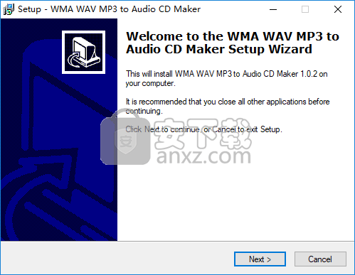 WMA WAV MP3 to Audio CD Maker(音频CD制作软件)