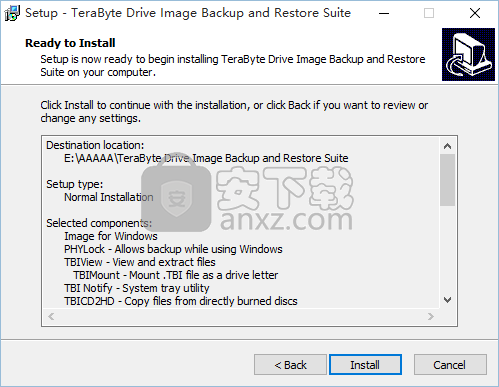 Image For Windows(硬盘分区备份)