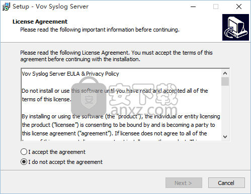 Vov Syslog Server(服务器监控工具)