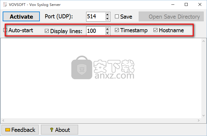 Vov Syslog Server(服务器监控工具)