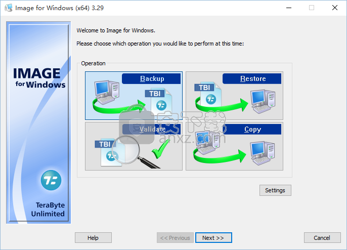 Image For Windows(硬盘分区备份)