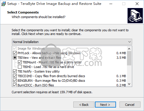 Image For Windows(硬盘分区备份)
