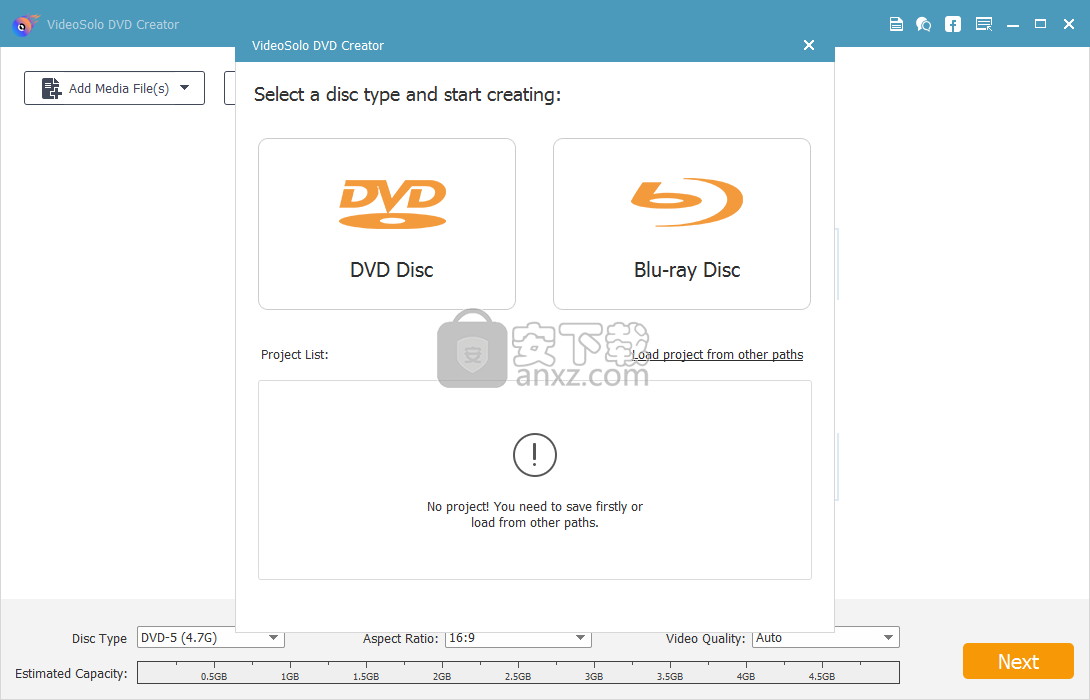 VideoSolo DVD Creator(DVD刻录软件)