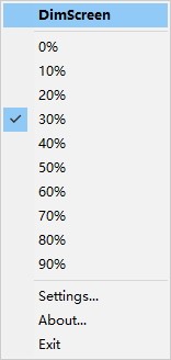 DimScreen(屏幕亮度调整软件)