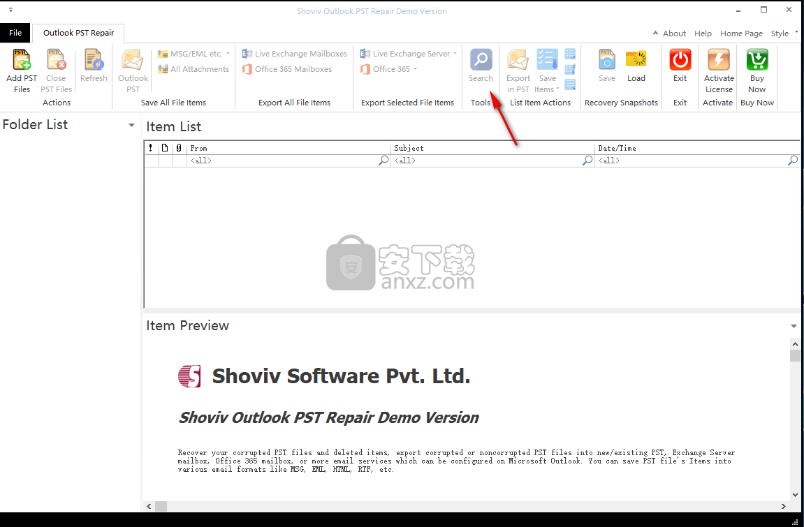 Shoviv Outlook PST Repair(PST修复工具)