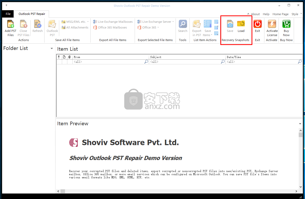 Shoviv Outlook PST Repair(PST修复工具)