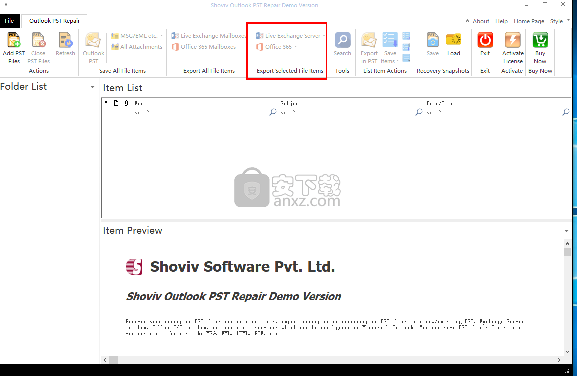 Shoviv Outlook PST Repair(PST修复工具)