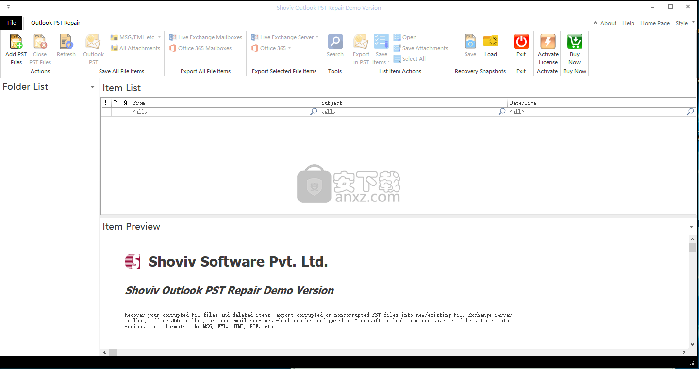 Shoviv Outlook PST Repair(PST修复工具)