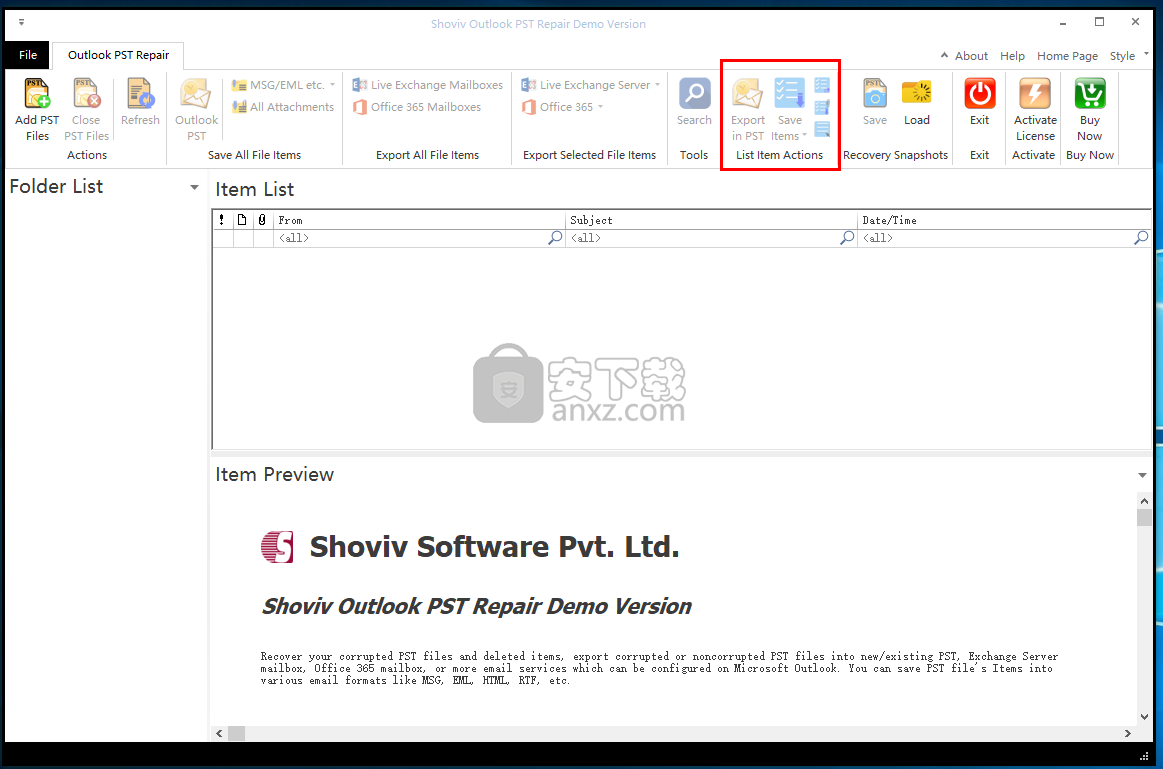 Shoviv Outlook PST Repair(PST修复工具)