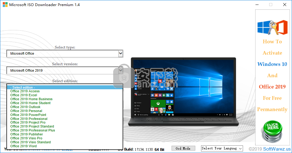 Microsoft ISO Downloader Premium(微软系统下载)