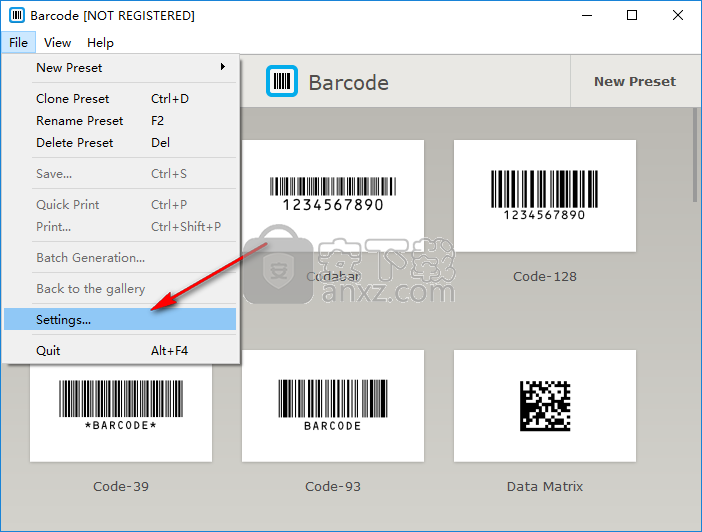 Barcode(条码制作软件)