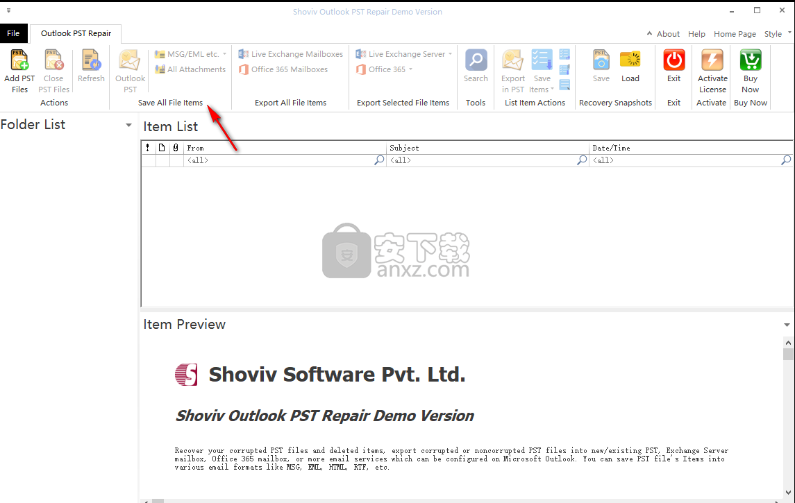 Shoviv Outlook PST Repair(PST修复工具)