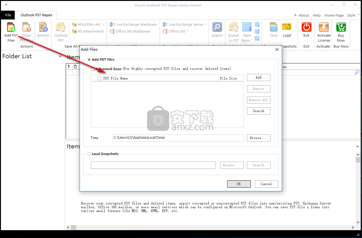 Shoviv Outlook PST Repair(PST修复工具)