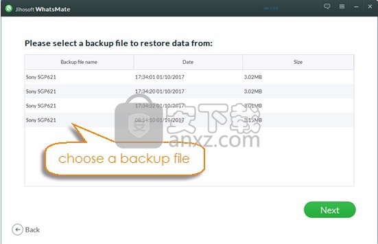 Jihosoft WhatsMate(手机数据备份管理工具)