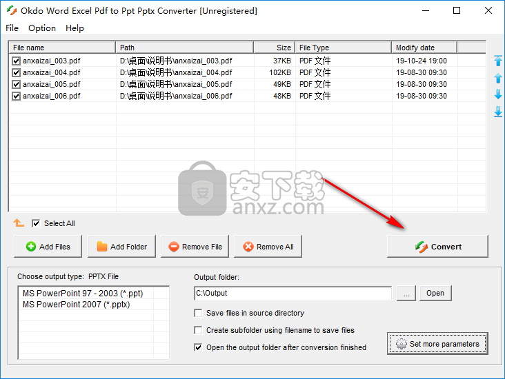 Okdo Word Excel Pdf to Ppt Pptx Converter(Word Excel Pdf转PPT转换器)