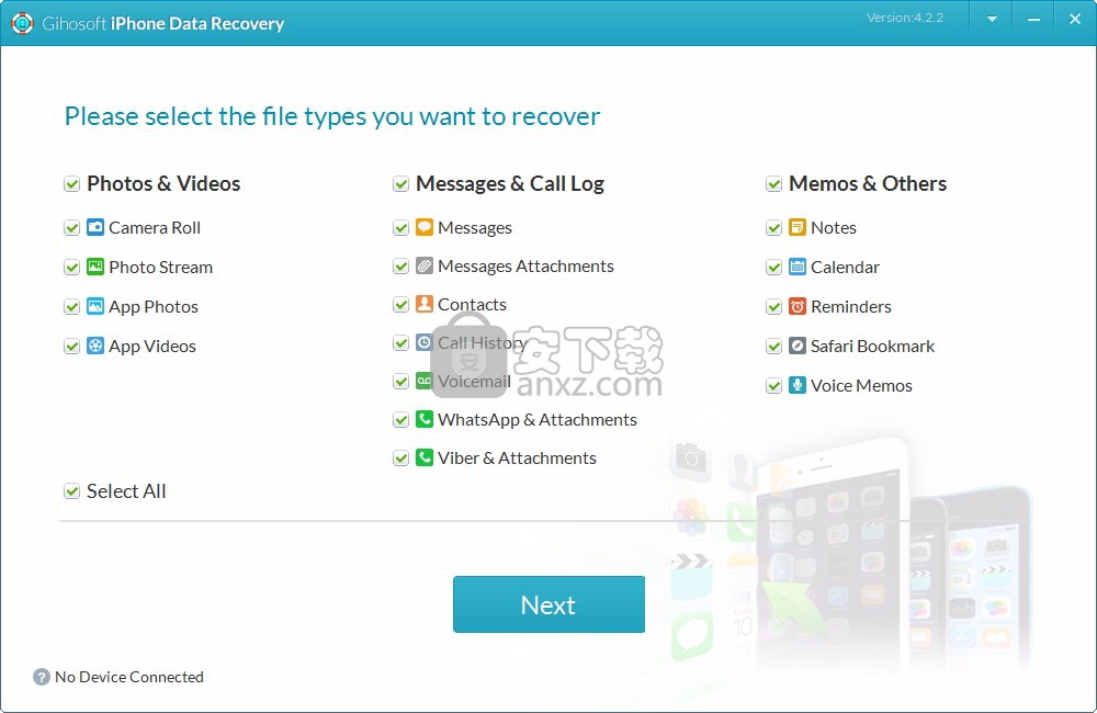 Gihosoft iPhone Data Recovery(iPhone数据恢复软件)