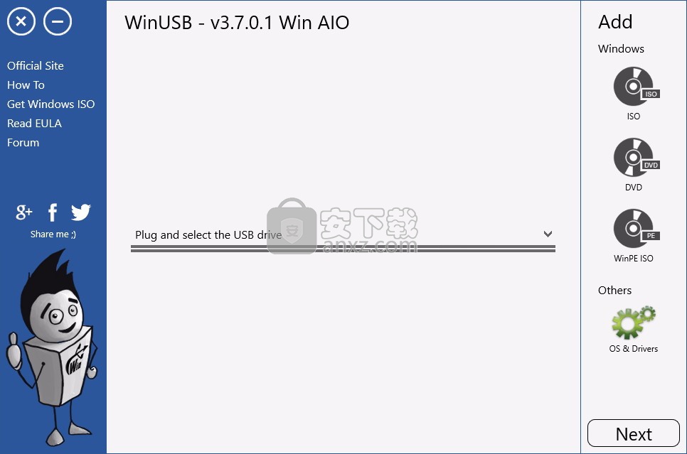 WinUSB(U盘启动盘制作工具)