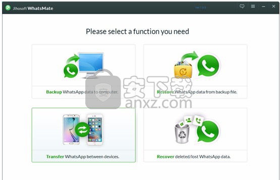 Jihosoft WhatsMate(手机数据备份管理工具)