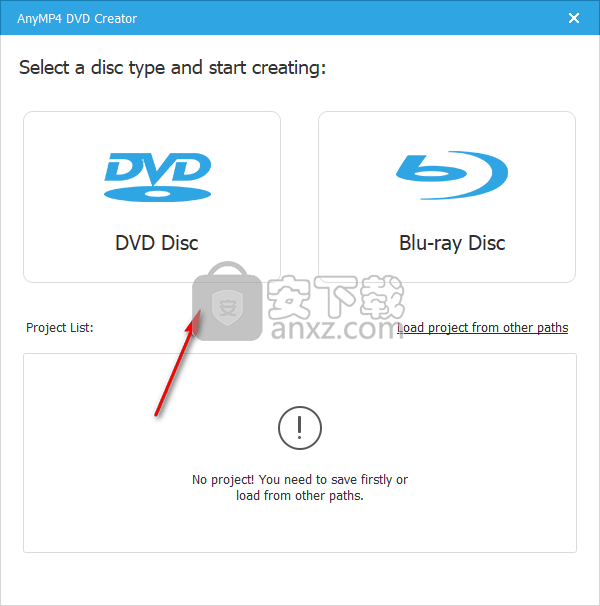 AnyMP4 DVD Creator(DVD刻录软件)