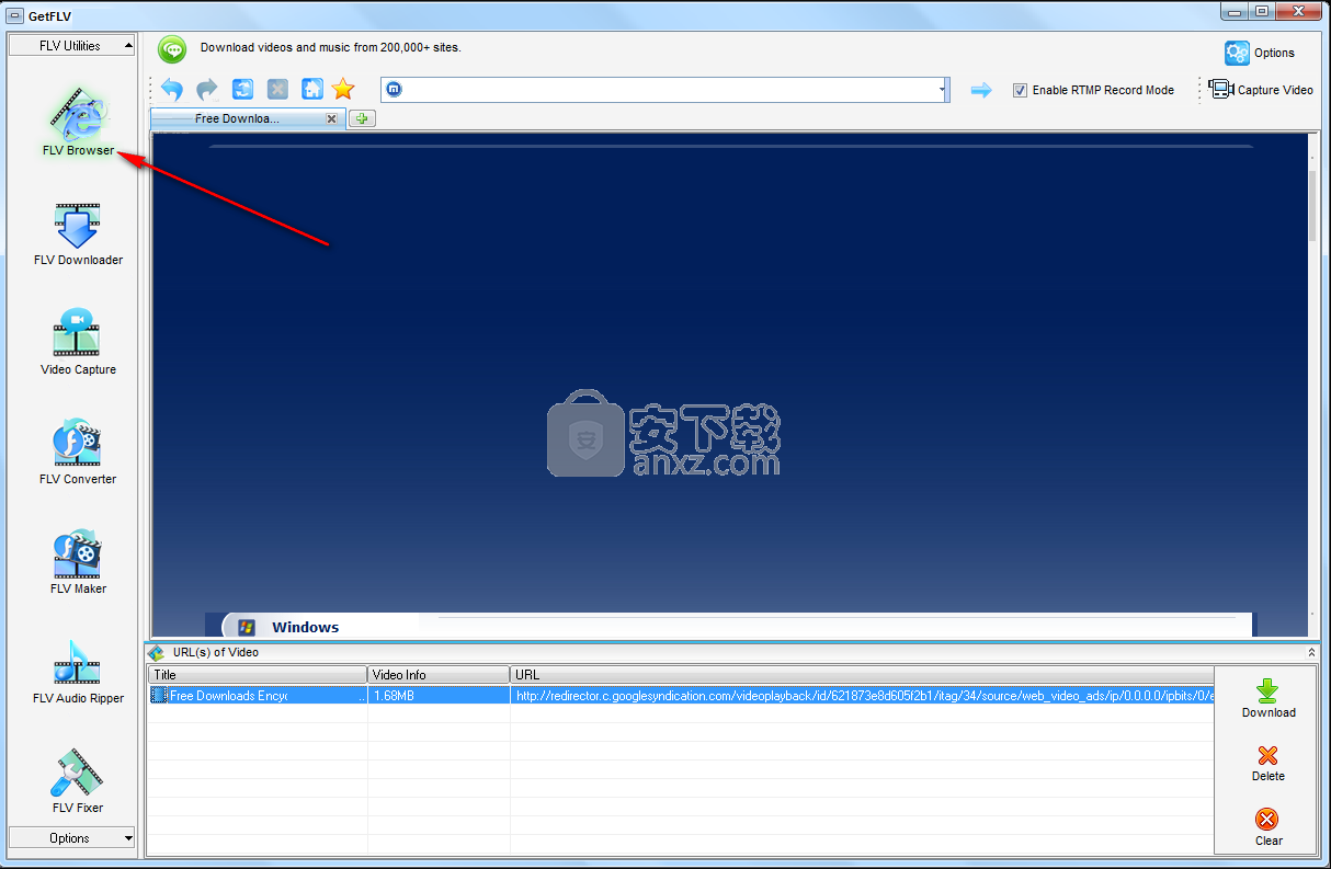 GetFLV Pro 11(flash视频下载工具)