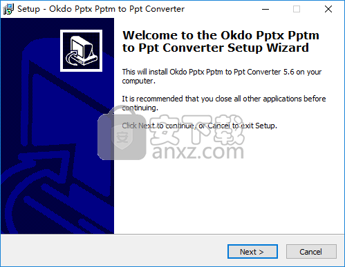 Okdo Pptx Pptm to Ppt Converter(ppt转换工具)
