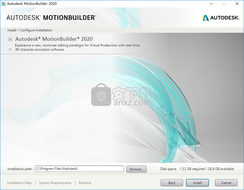 Autodesk MotionBuilder 2020(3D角色动画软件)