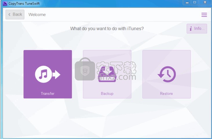 CopyTrans TuneSwift(iTunes数据同步备份)