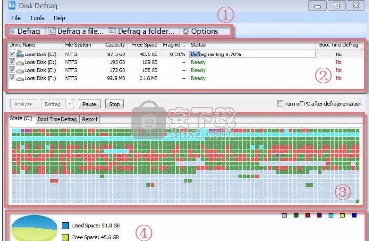 Glary Disk Defrag(磁盘碎片整理工具)