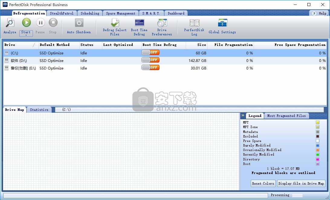 Raxco PerfectDisk Pro(磁盘空间管理软件)